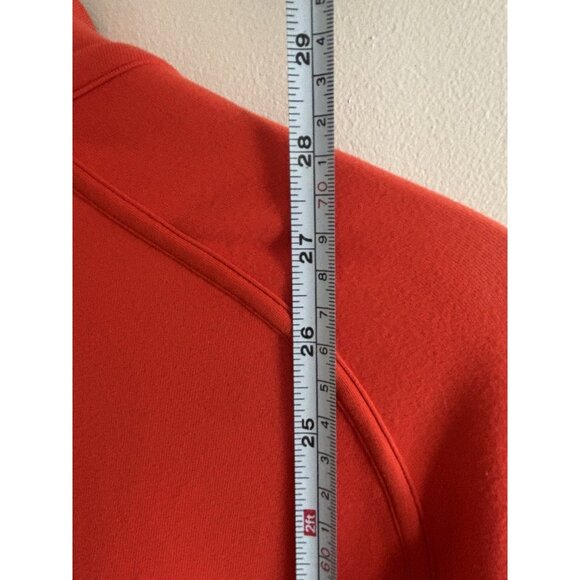 Lululemon Luon Men's Full Zip Jacket Orange Size Medium Active Sports Workout - Picture 7 of 12